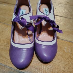 Lulu Hun Jeanie Vintage Heels